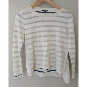 Eileen Fisher Double Layer Linen Blend Top